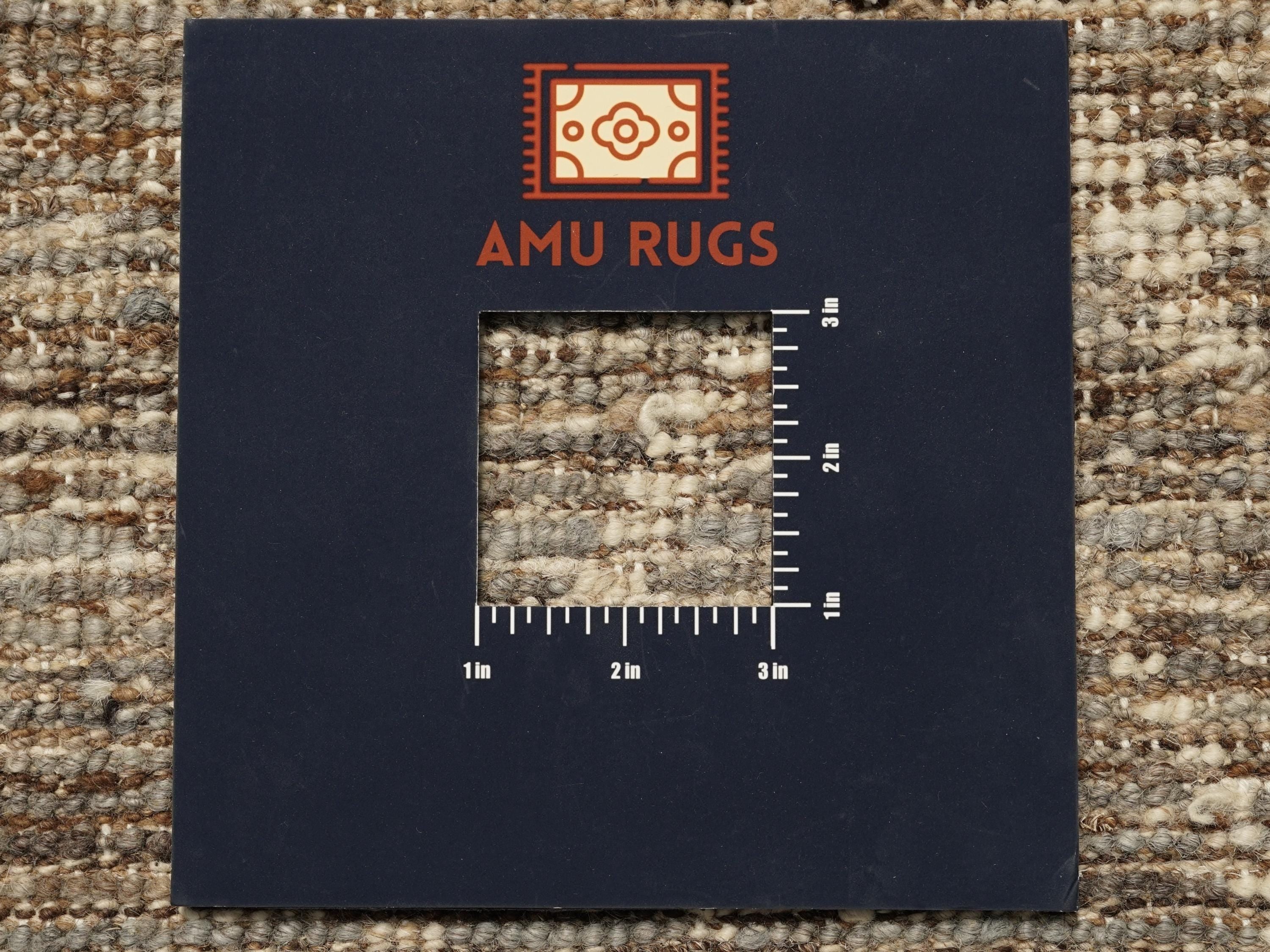 16 Ft Hand Knotted Moroccan Runner Rug - Afghan Wool Rug