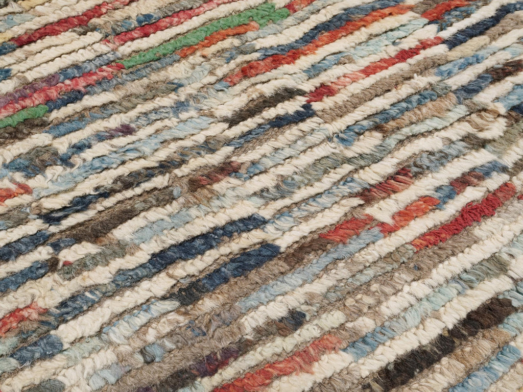 5x8 Ft Colorful Moroccan Rug - Wool Area Rug