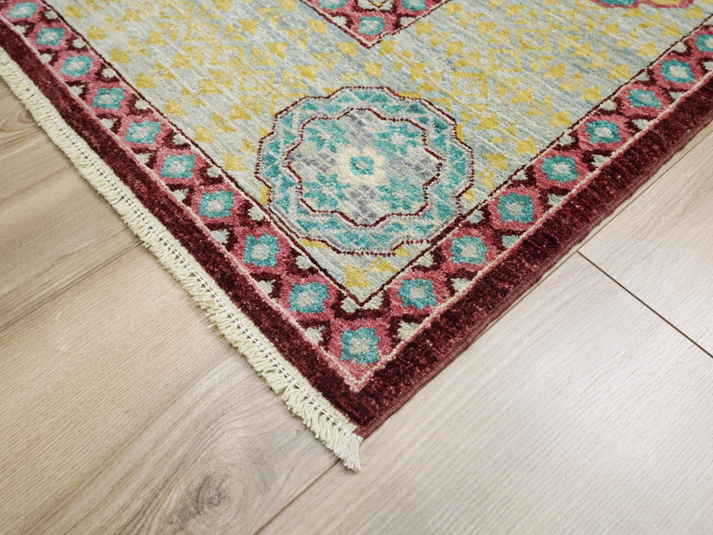 6x8 Ft Mamluk Rug - Traditional Hand Knotted Area Rug