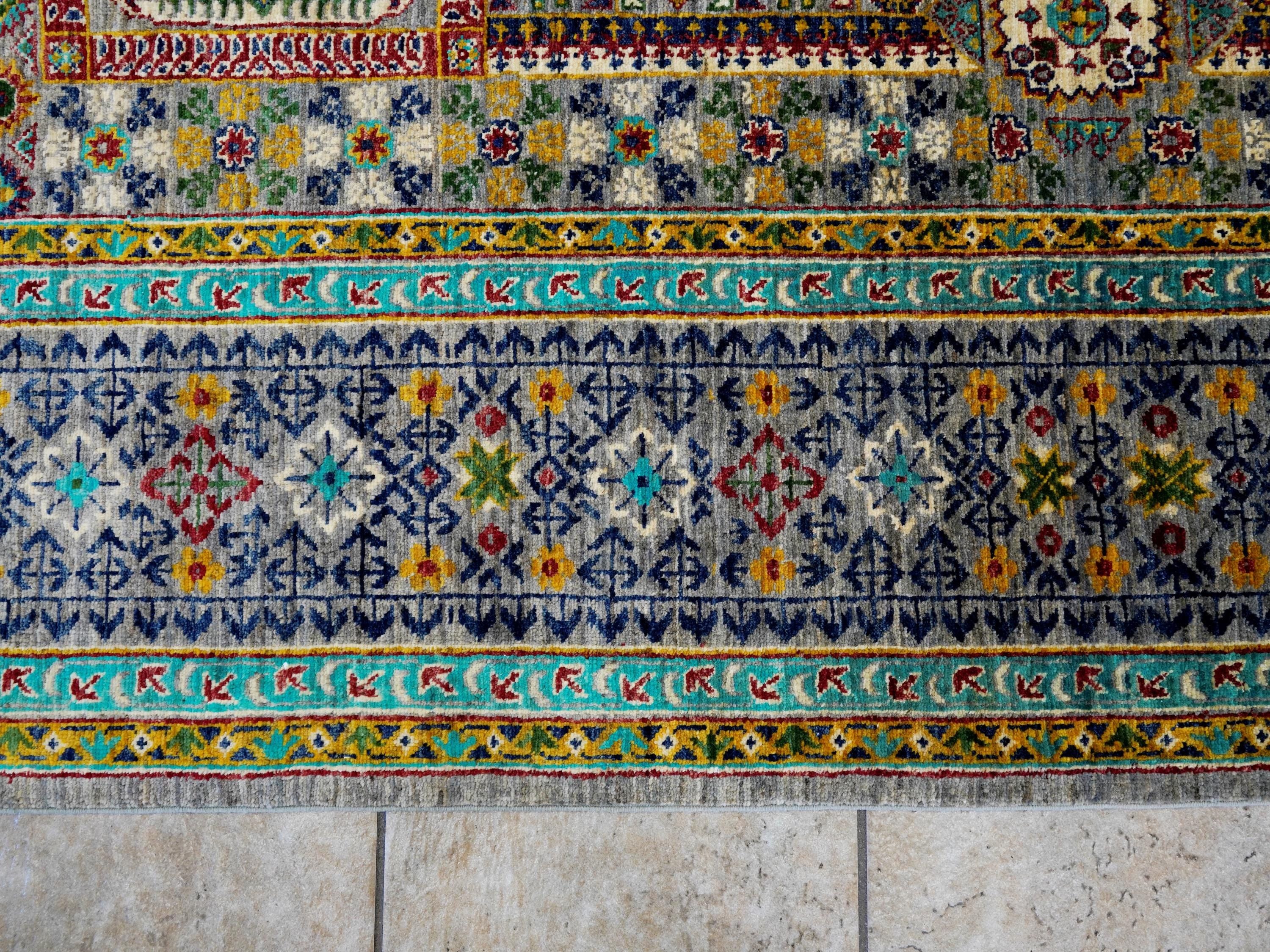 9x12 Ft Mamluk Rug - Afghan Oriental Area Rug