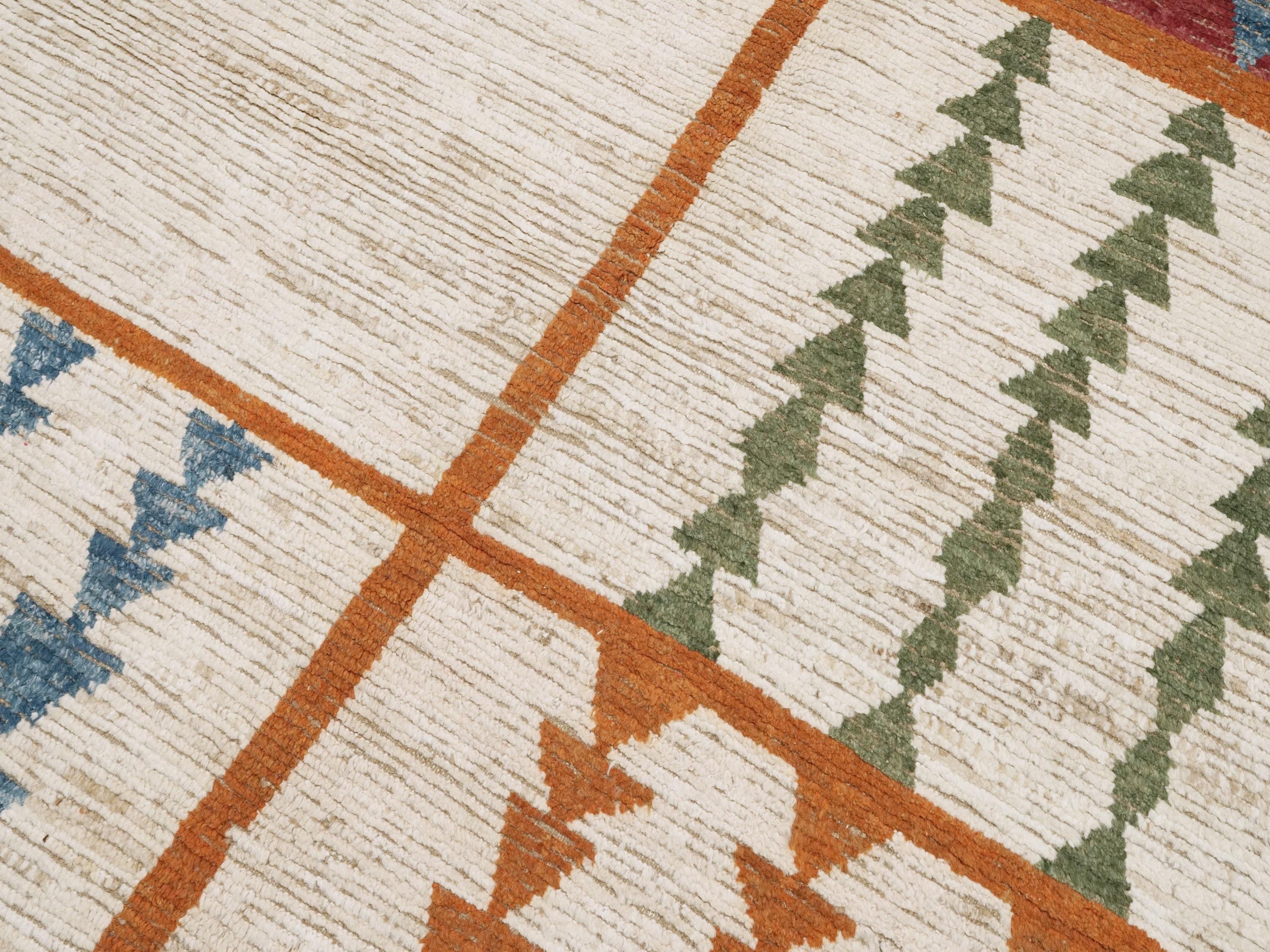 5x8 Ft Handmade Moroccan Rug - Afghan Area Rug