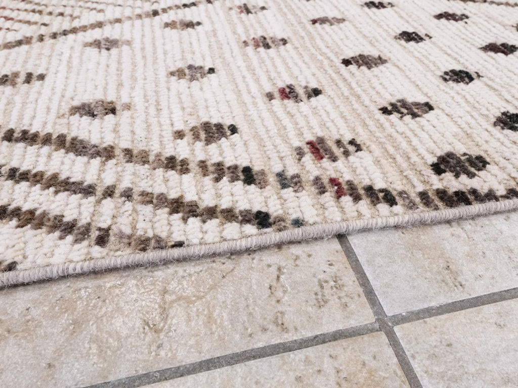 13x16 Ft Beige Moroccan Rug - Afghan Wool Area Rug - Oversize
