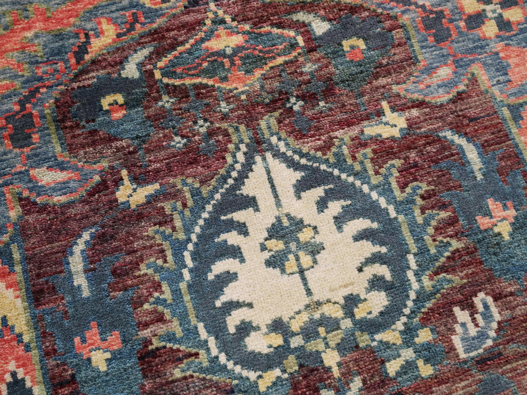 3x5 Ft Hand Knotted Serapi Rug - Traditional Area Rug
