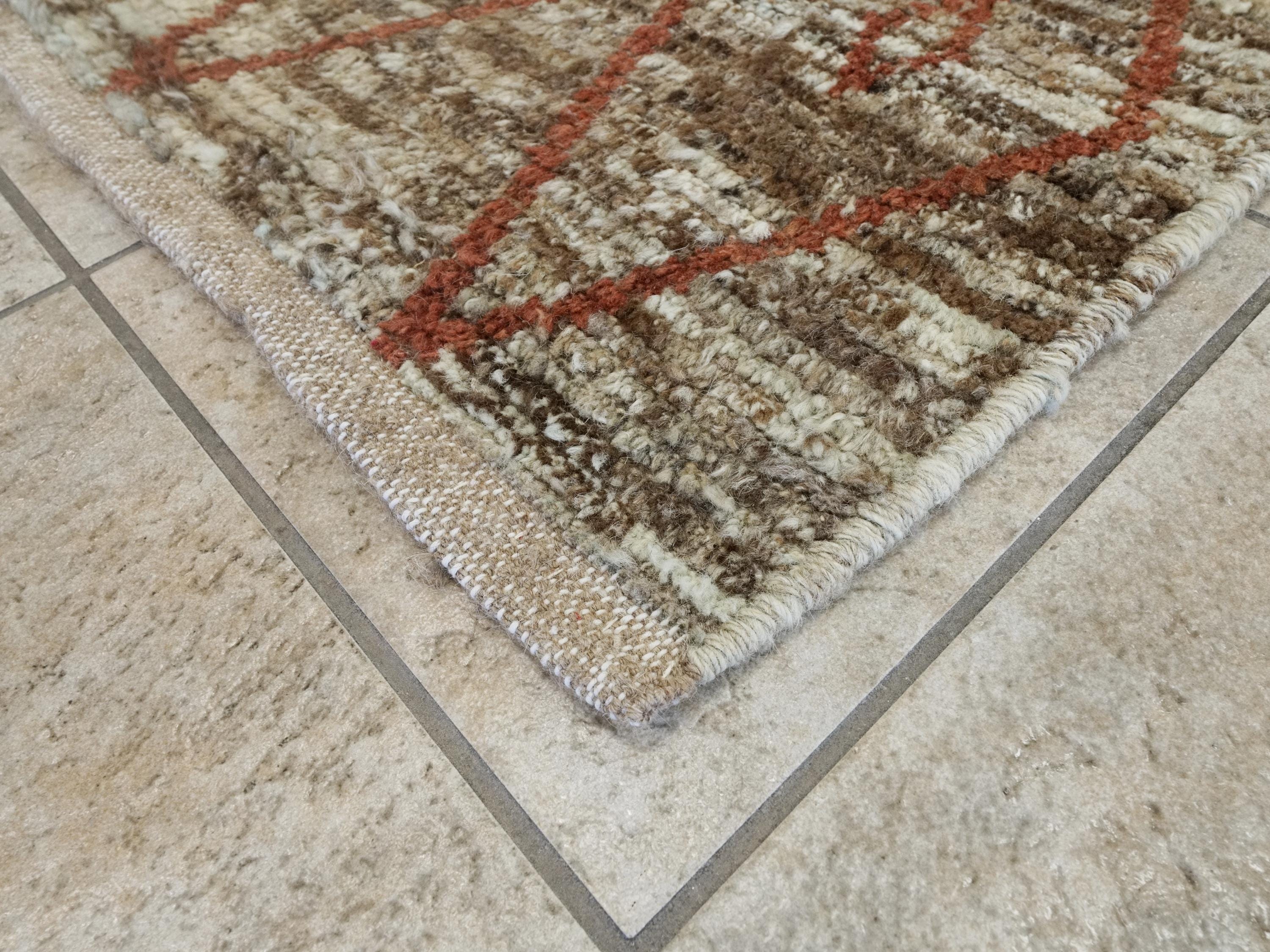 10 Ft Handmade Moroccan Runner Rug - Afghan Hallway Rug
