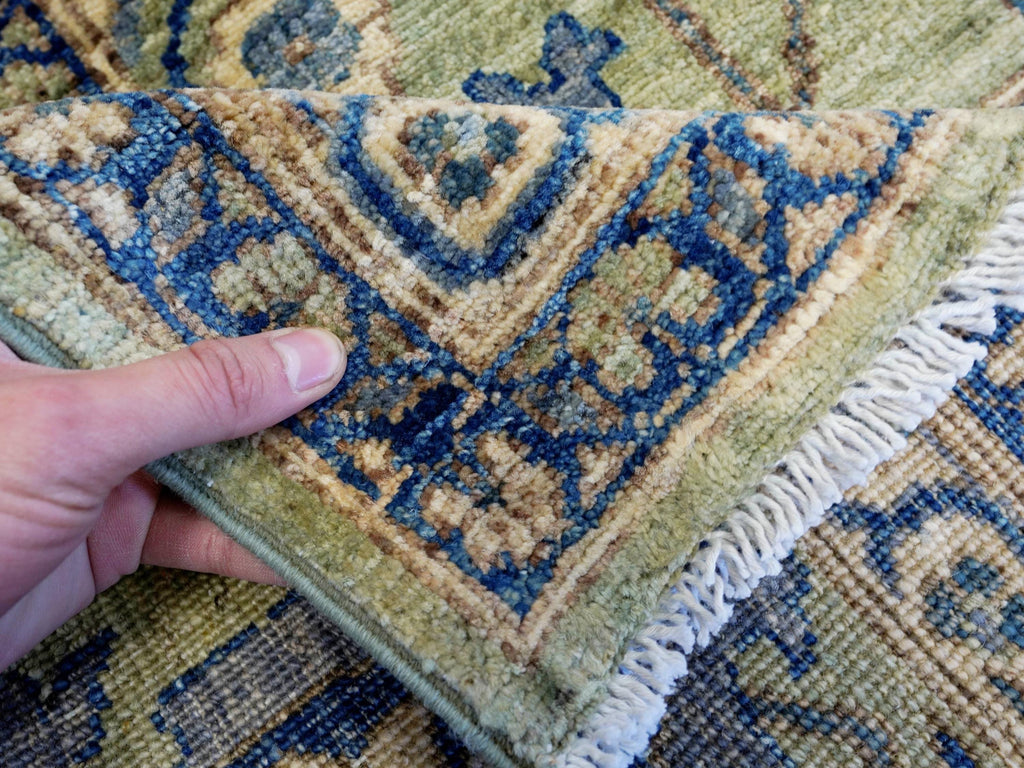 9x12 Ft Green Bidjar Rug - Afghan Oriental Area Rug