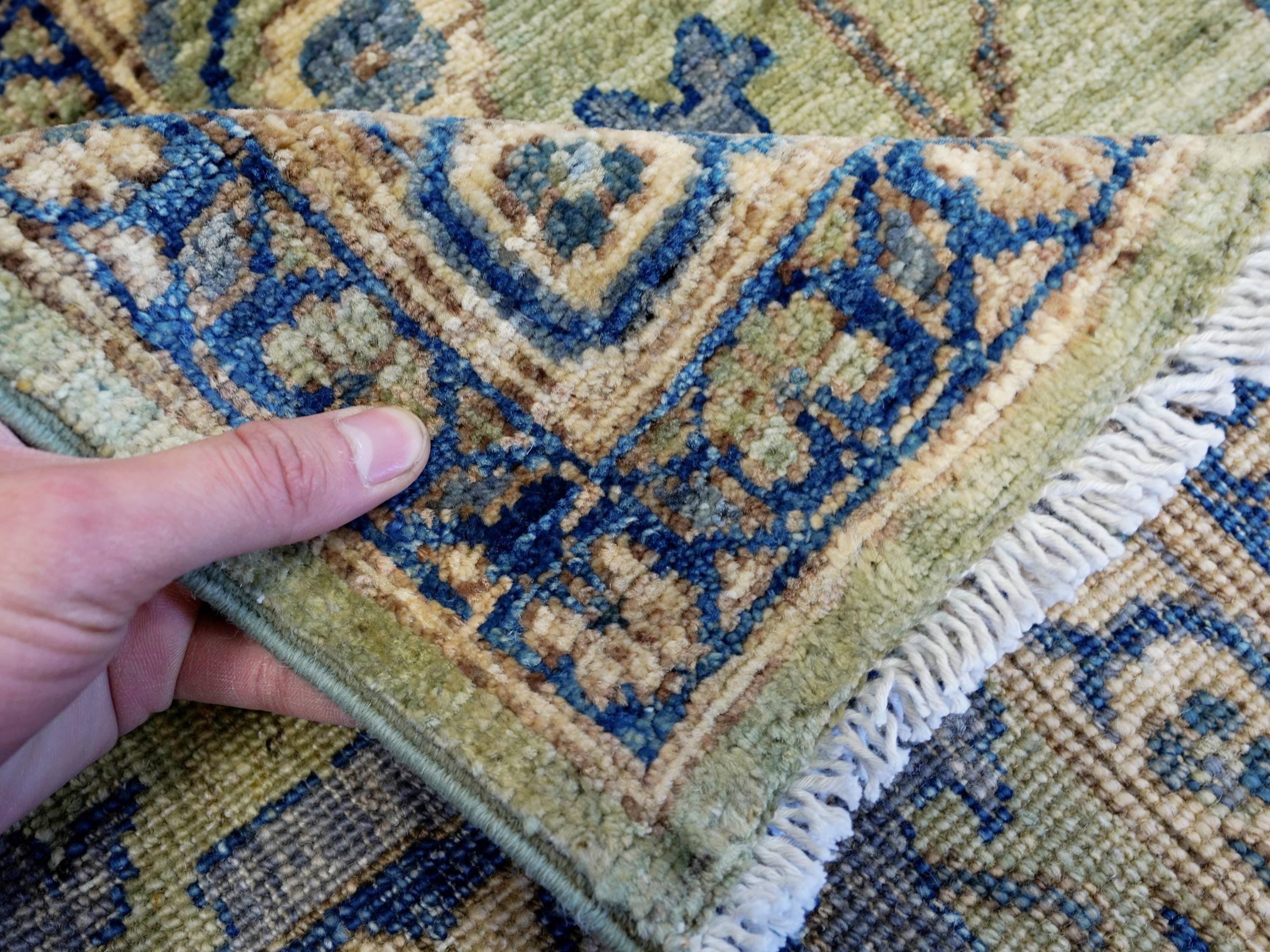 9x12 Ft Green Bidjar Rug - Afghan Oriental Area Rug