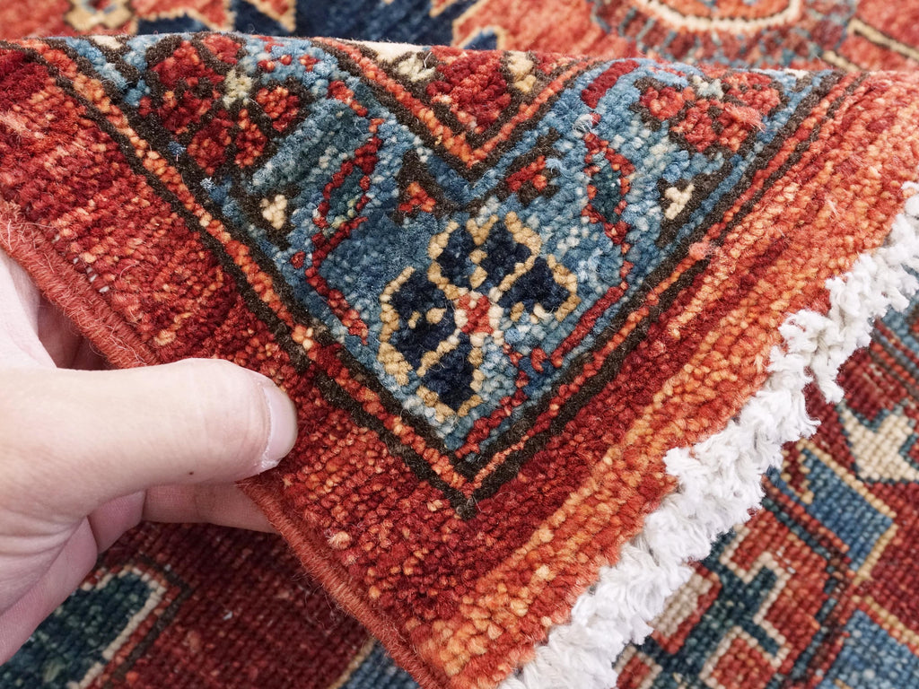6x9 Ft Red Bidjar Rug - Hand Knotted Oriental Area Rug