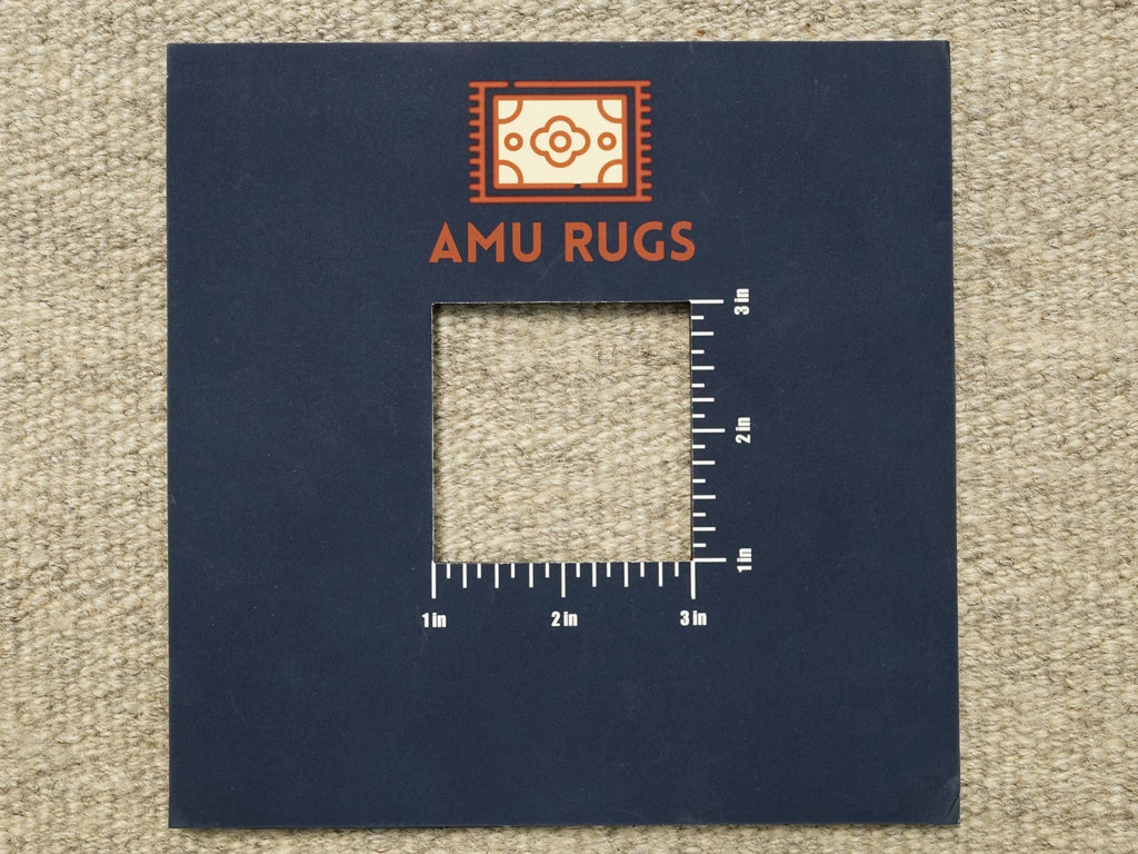 10 Ft Handmade Beige Kilim Runner Rug - Afghan Wool Hallway Rug