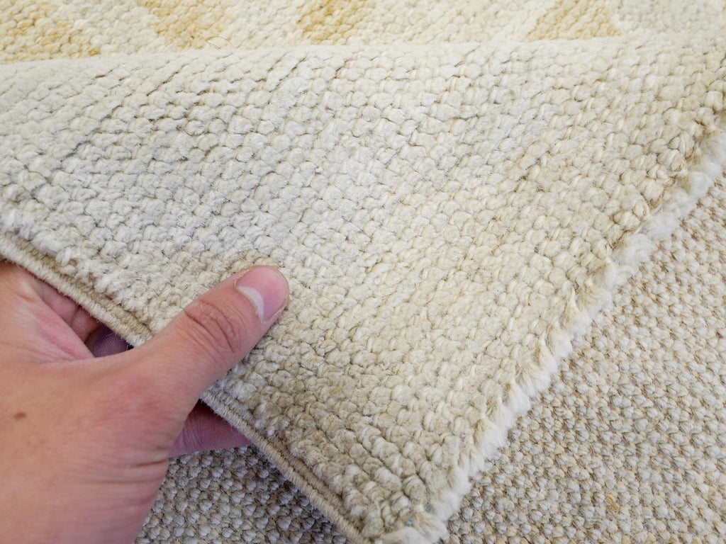 10x14 Ft Colorful Pastel Ushak Rug - Hand Knotted Afghan Rug - Turkish Design