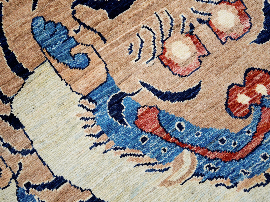3x5 Ft Tiger Rug - Handmade Afghan Area Rug