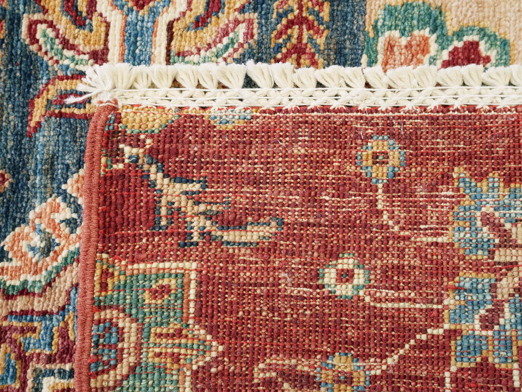 3x5 Ft Hand Knotted Red Gabbeh Rug - Wool Oriental Rug
