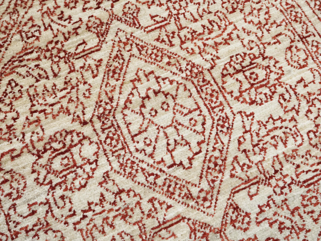 4x6 Ft Hand Knotted Red Gabbeh Rug - Oriental Area Rug