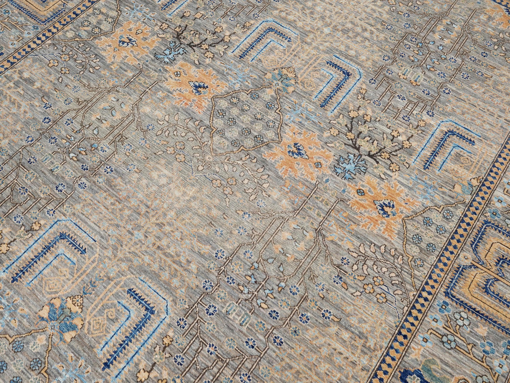 8x10 Ft Brown Serapi Rug - Hand Knotted Oriental Area Rug