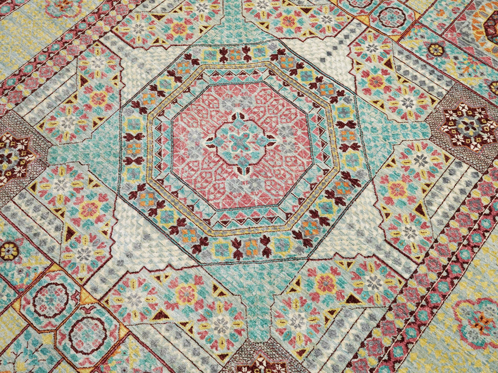 6x8 Ft Mamluk Rug - Traditional Hand Knotted Area Rug
