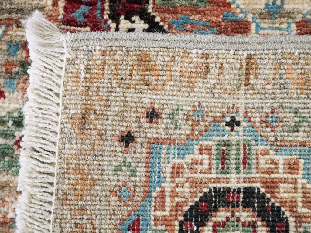 2x3 Ft Beige Mamluk Rug - Oriental Accent Rug