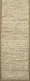 16 Ft Beige Moroccan Runner Rug - Afghan Handmade Rug