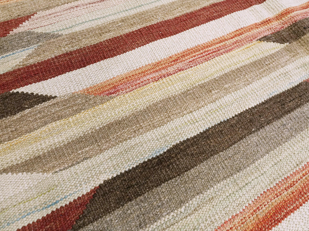 Large 9x12 Kilim Rug – Handwoven Flatweave Wool Area Rug