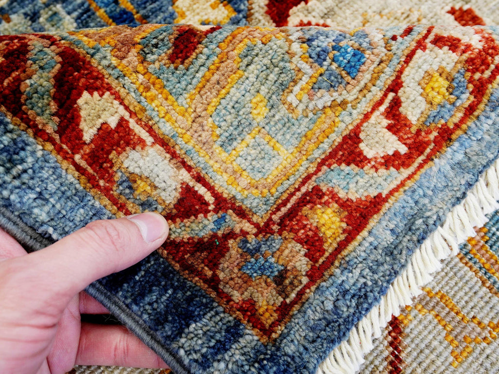 8x10 Ft Blue Bidjar Rug - Hand Knotted Wool Oriental Rug