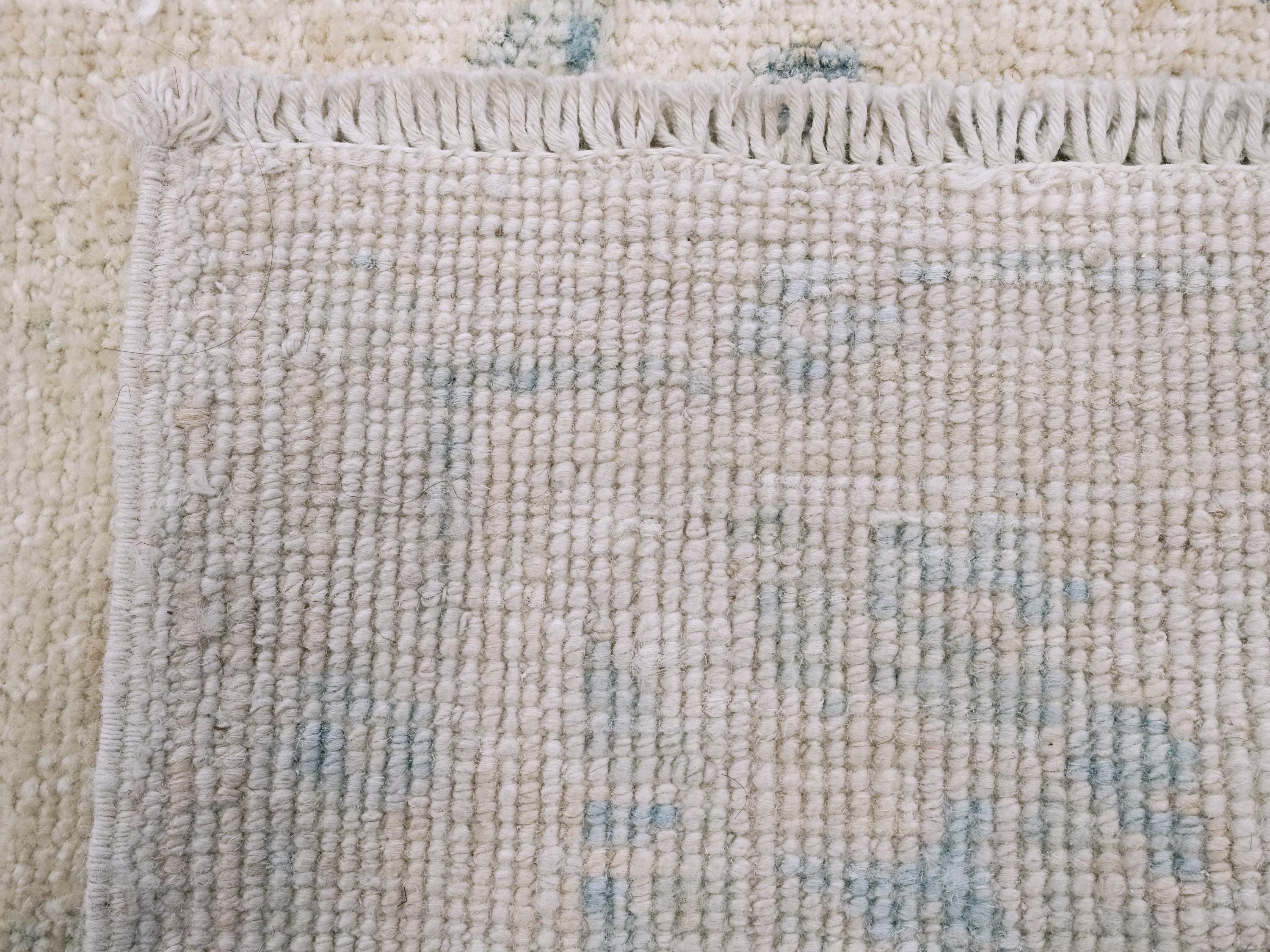 4x6 Light Beige Serapi Rug - Oriental Area Rug - Floral Design