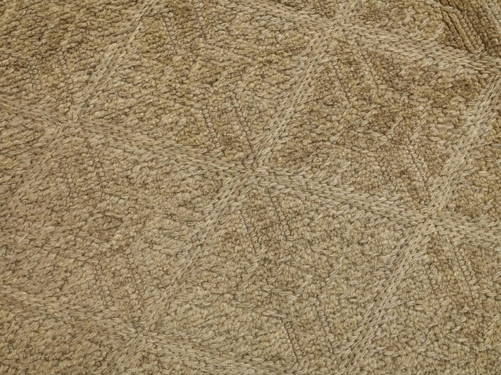 5x6 Ft Vintage Brown Tribal Kilim Rug - Hand Knotted Wool Area Rug