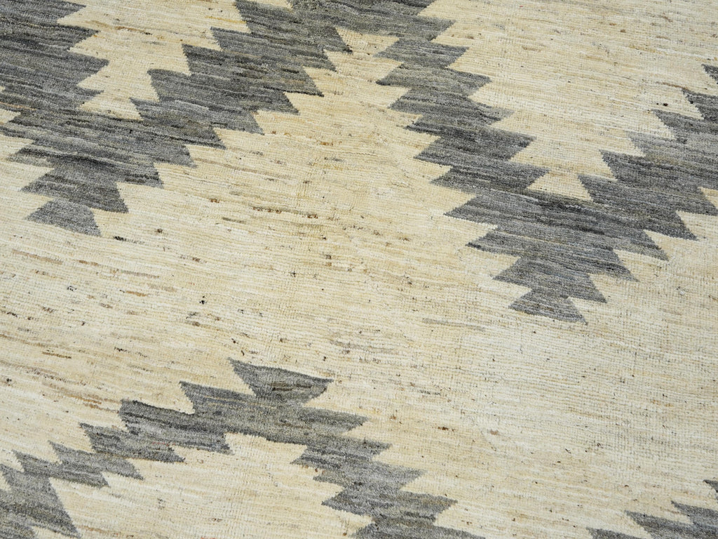 10x14 Ft Light Blue Gabbeh Rug - Hand Knotted Oriental Wool Rug