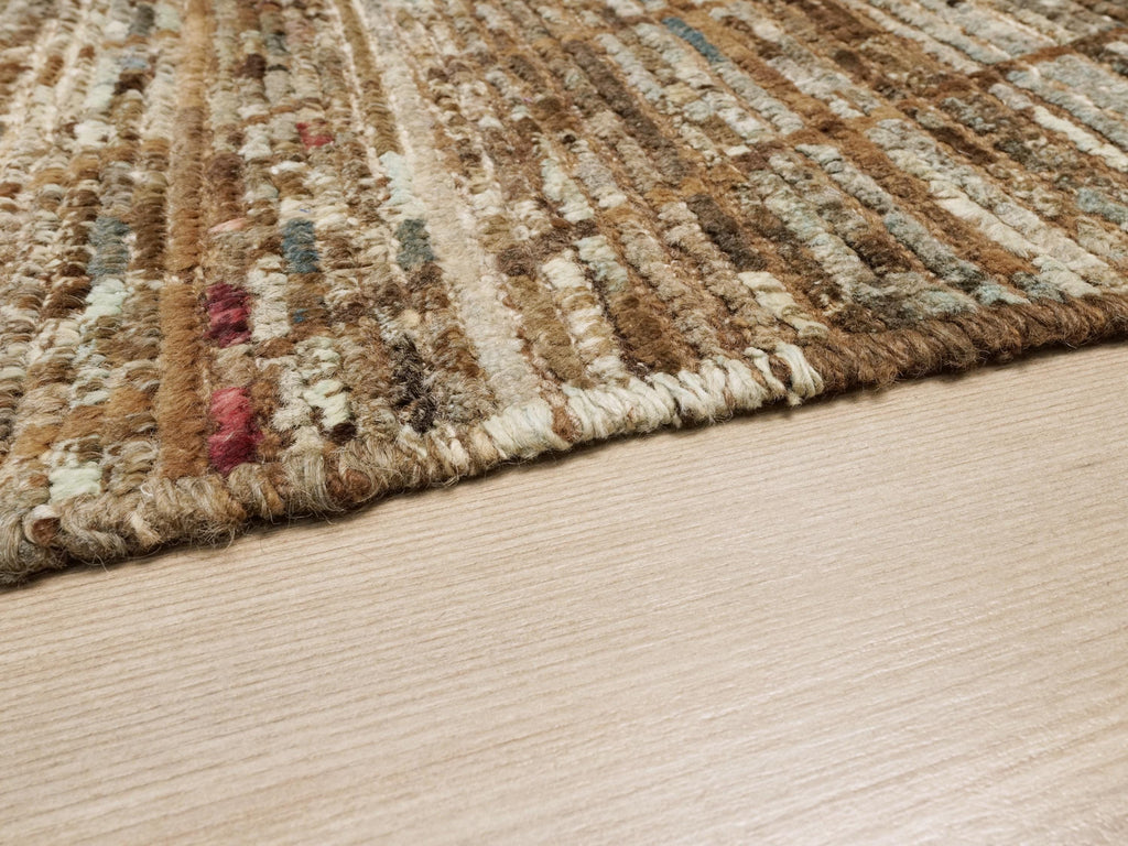 6x8 Ft Hand Knotted Moroccan Rug - Handmade Afghan Wool Rug