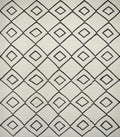 10x14 Ft White Kilim Rug – Hand Knotted Wool Flatweave Rug