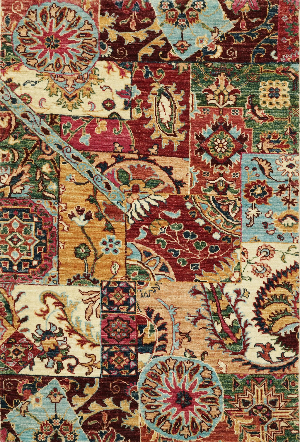3x4 Ft Afghan Rug - Handmade Wool Area Rug