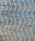 8x10 Ft Blue Moroccan Rug - Afghan Handmade Wool Rug