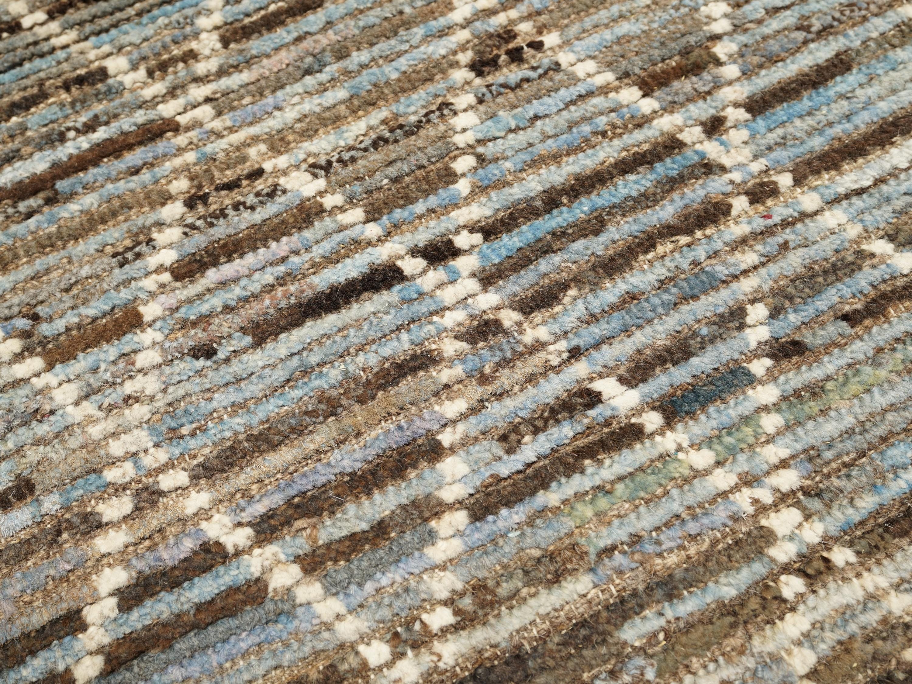 16 Ft Moroccan Runner Rug - Handmade Wool Rug