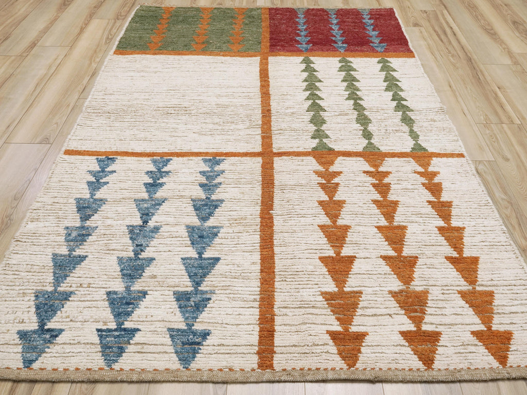 5x8 Ft Handmade Moroccan Rug - Afghan Area Rug