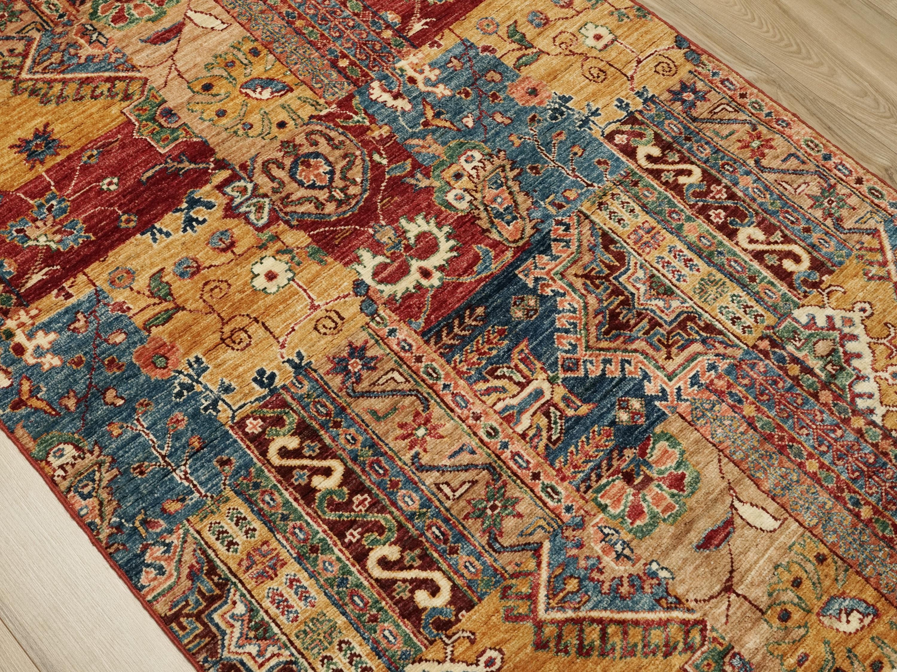 3x5 Ft Gabbeh Rug - Handmade Oriental Area Rug