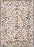 9x12 Ft Beige Serapi Rug - Hand Knotted Area Rug - Persian Design