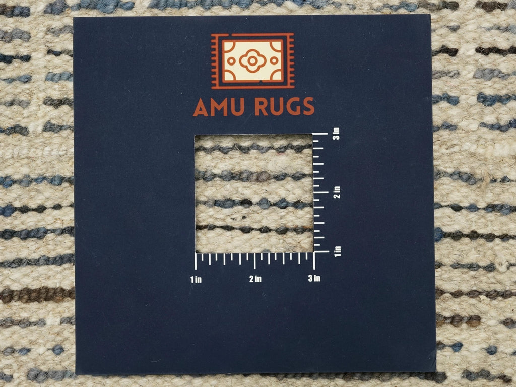 10 Ft Blue Moroccan Runner Rug - Afghan Wool Rug