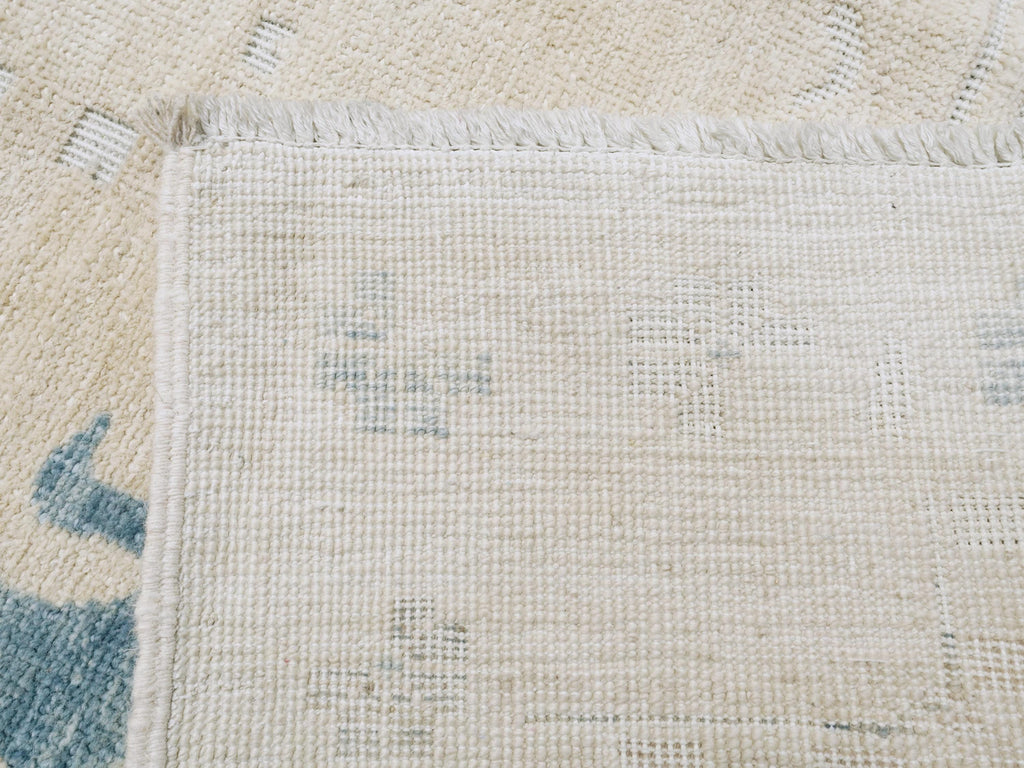 8x10 Ft White Serapi Rug - Hand Knotted Afghan Oriental Rug