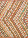 4x6 Ft Wool Kilim Rug - Flat Weave Scandinavian Rug