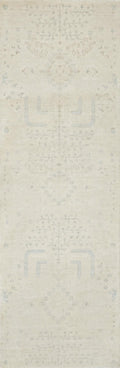 7 Ft Vintage Serapi Runner Rug - Hand Knotted Ghazni Wool Rug