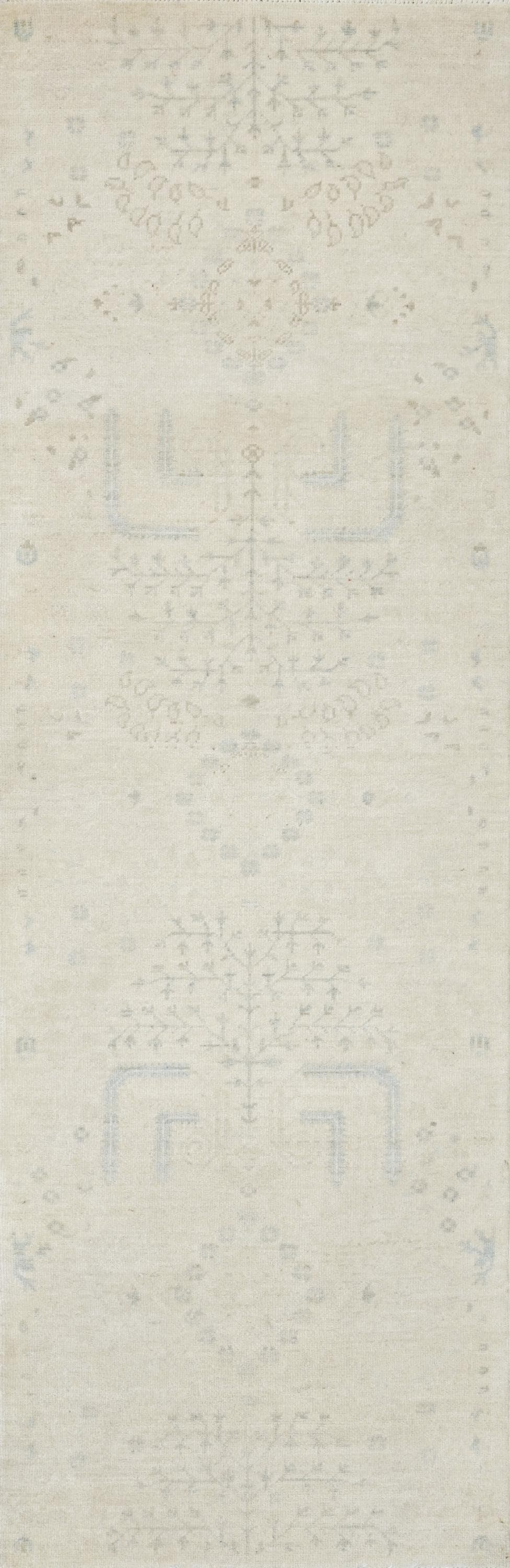 7 Ft Vintage Serapi Runner Rug - Hand Knotted Ghazni Wool Rug