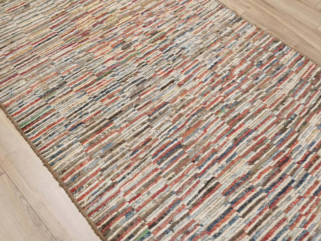 5x8 Ft Colorful Moroccan Rug - Wool Area Rug