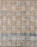 9x12 Ft Brown Moroccan Rug - Area Rug - Contemporary Design