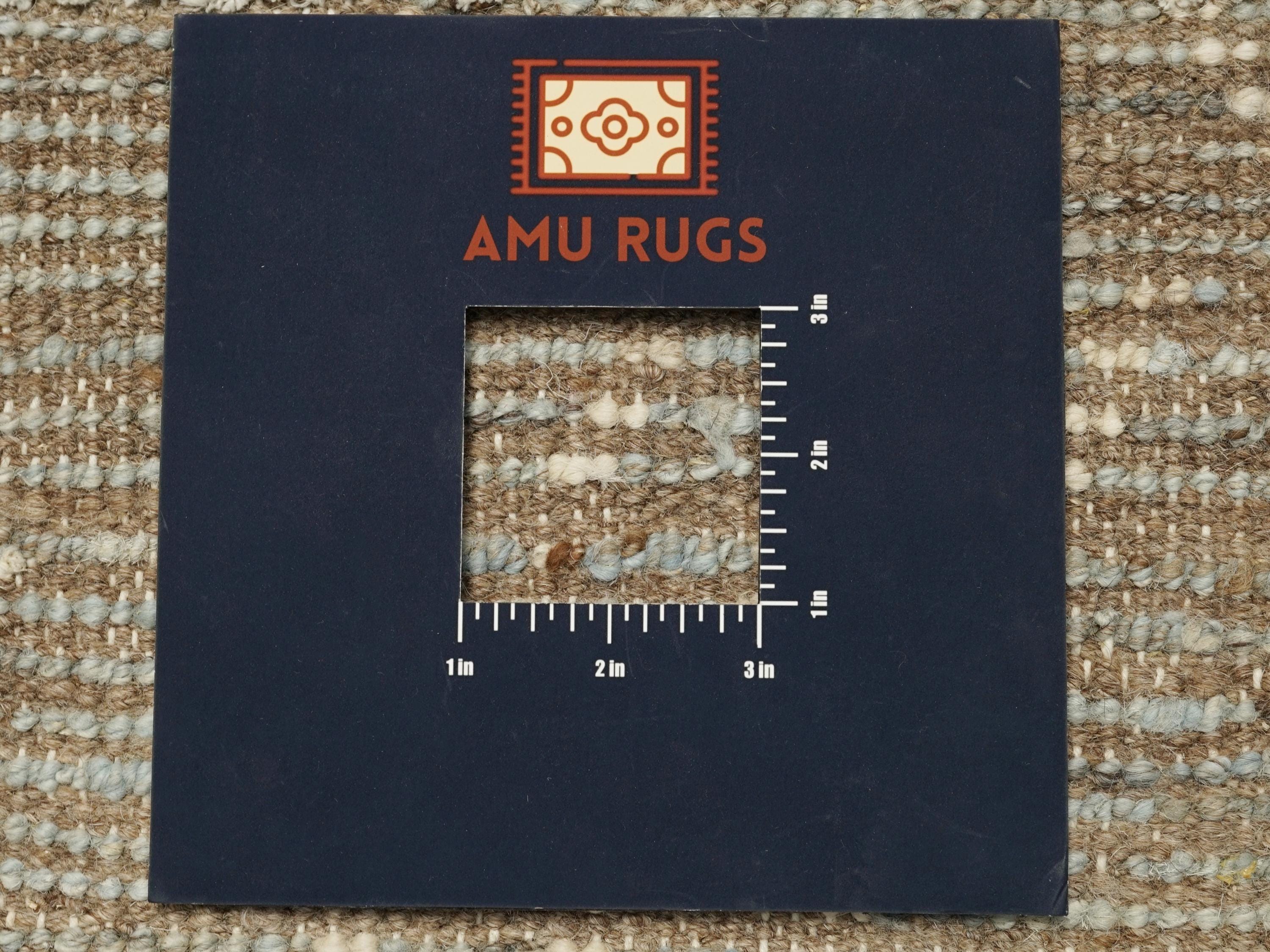 10 Ft Handmade Beige Moroccan Runner Rug - Afghan Wool Rug