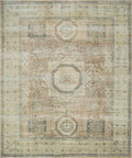 8x10 Ft Light Green Mamluk Rug - Wool Oriental Rug