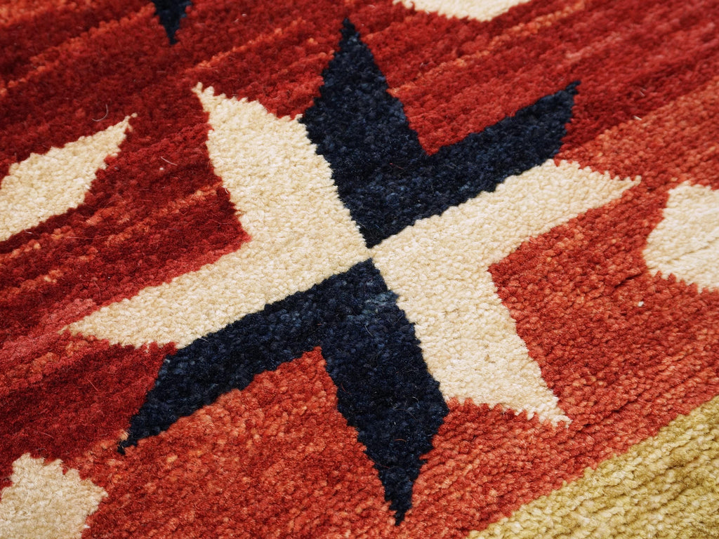 3x4 Ft Hand Knotted Gabbeh Rug - Traditional Oriental Rug