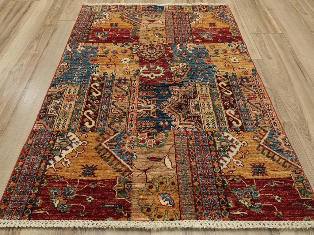 3x5 Ft Gabbeh Rug - Handmade Oriental Area Rug