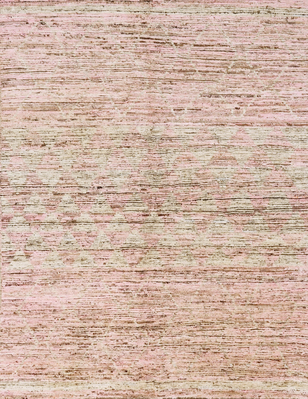6x8 Ft Pink Moroccan Rug - Abstract Area Rug