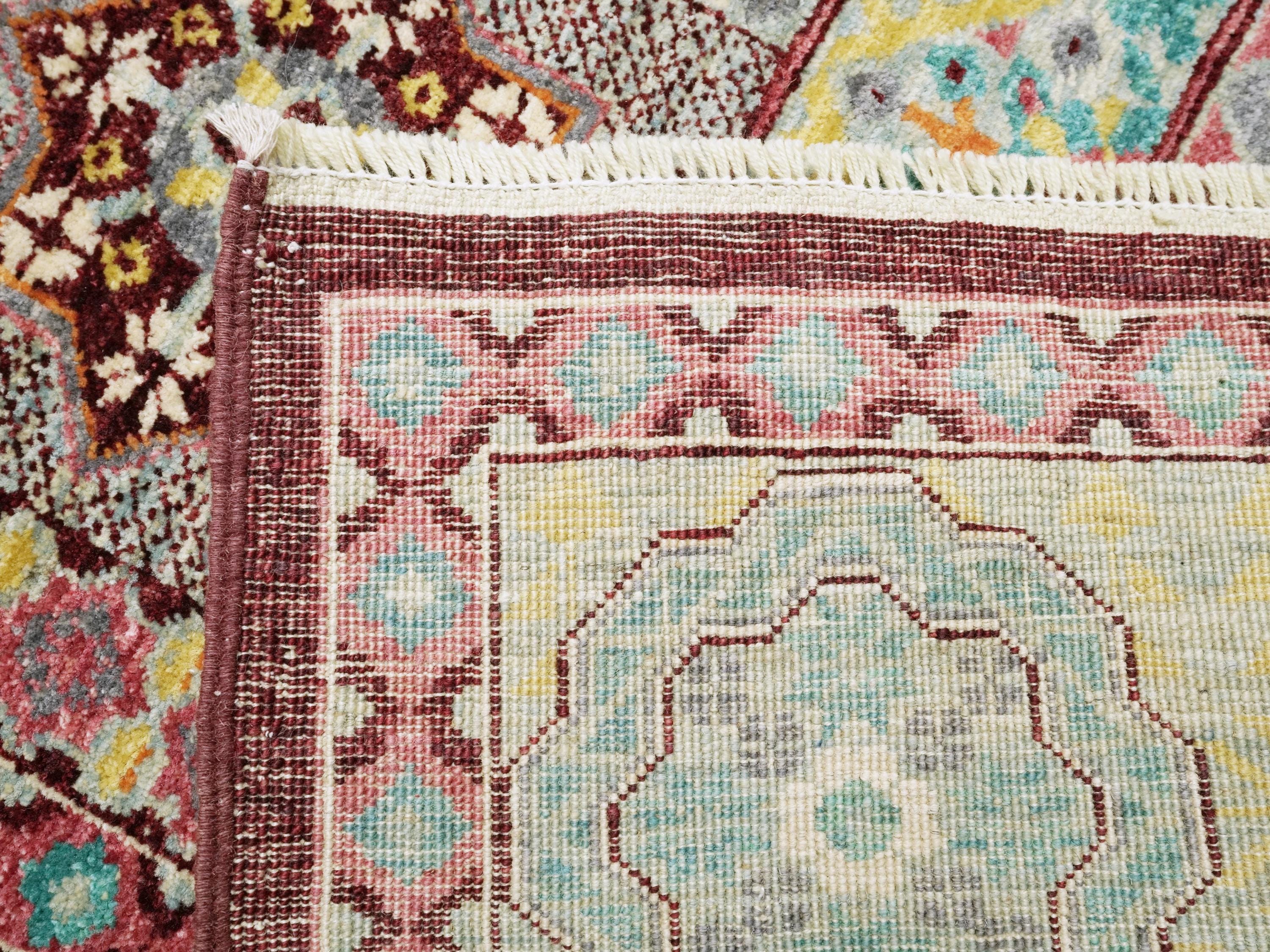 6x8 Ft Mamluk Rug - Traditional Hand Knotted Area Rug