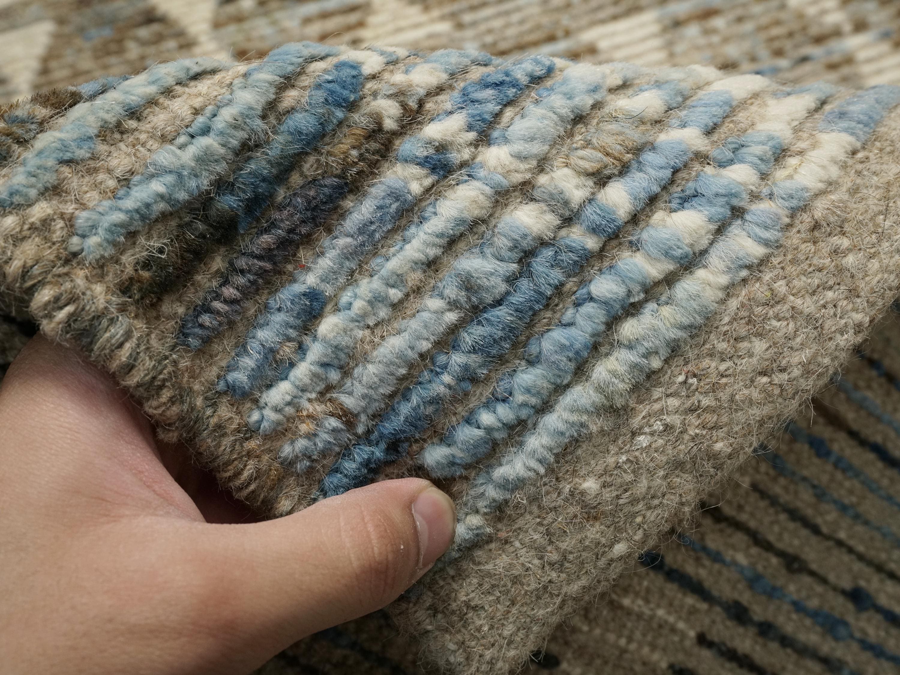 15 Ft Coral Moroccan Runner Rug - Handmade Afghan Hallway Rug