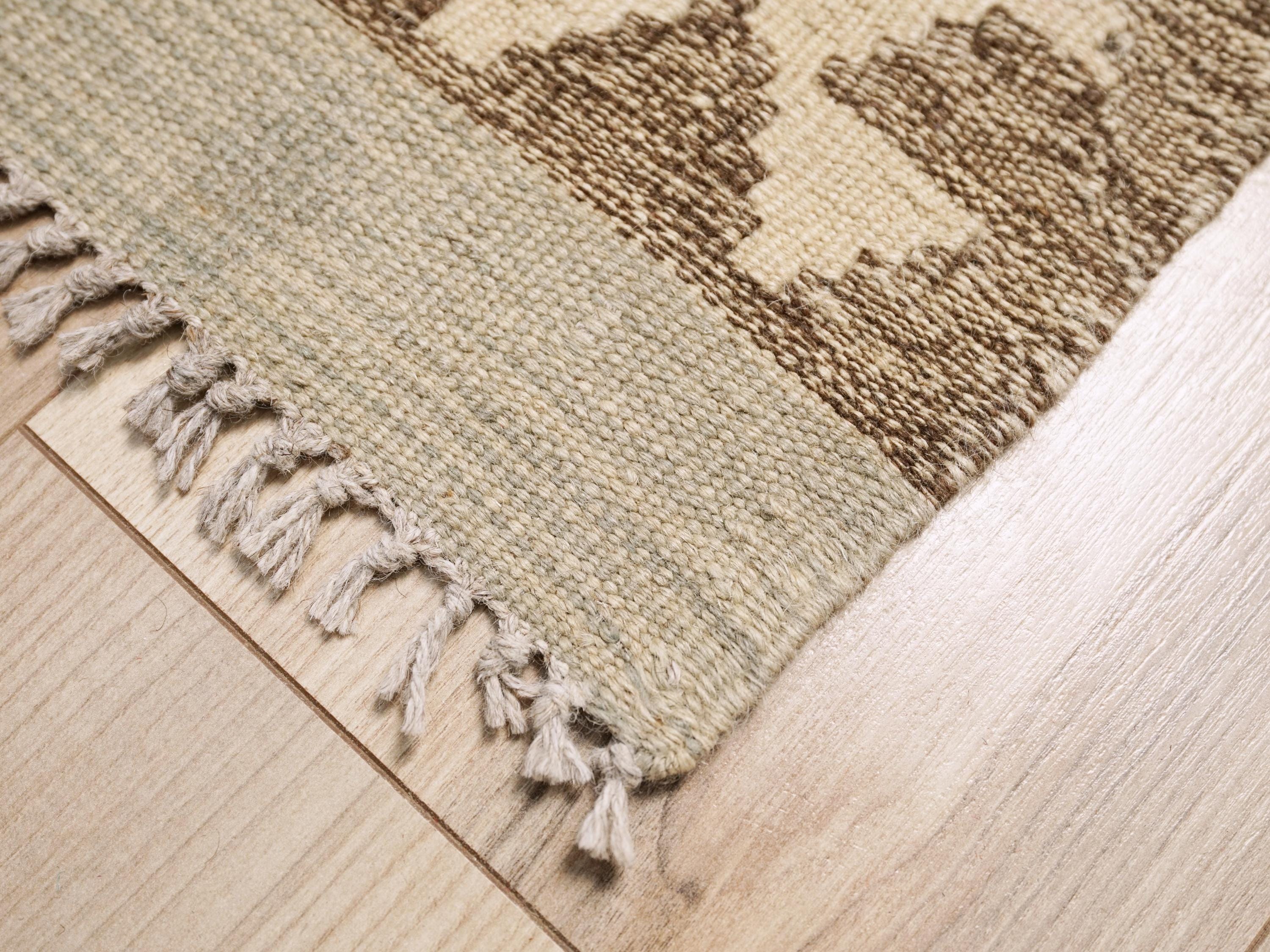 4x6 Ft Red Maimana Kilim Rug - Handwoven Afghan Flat Weave