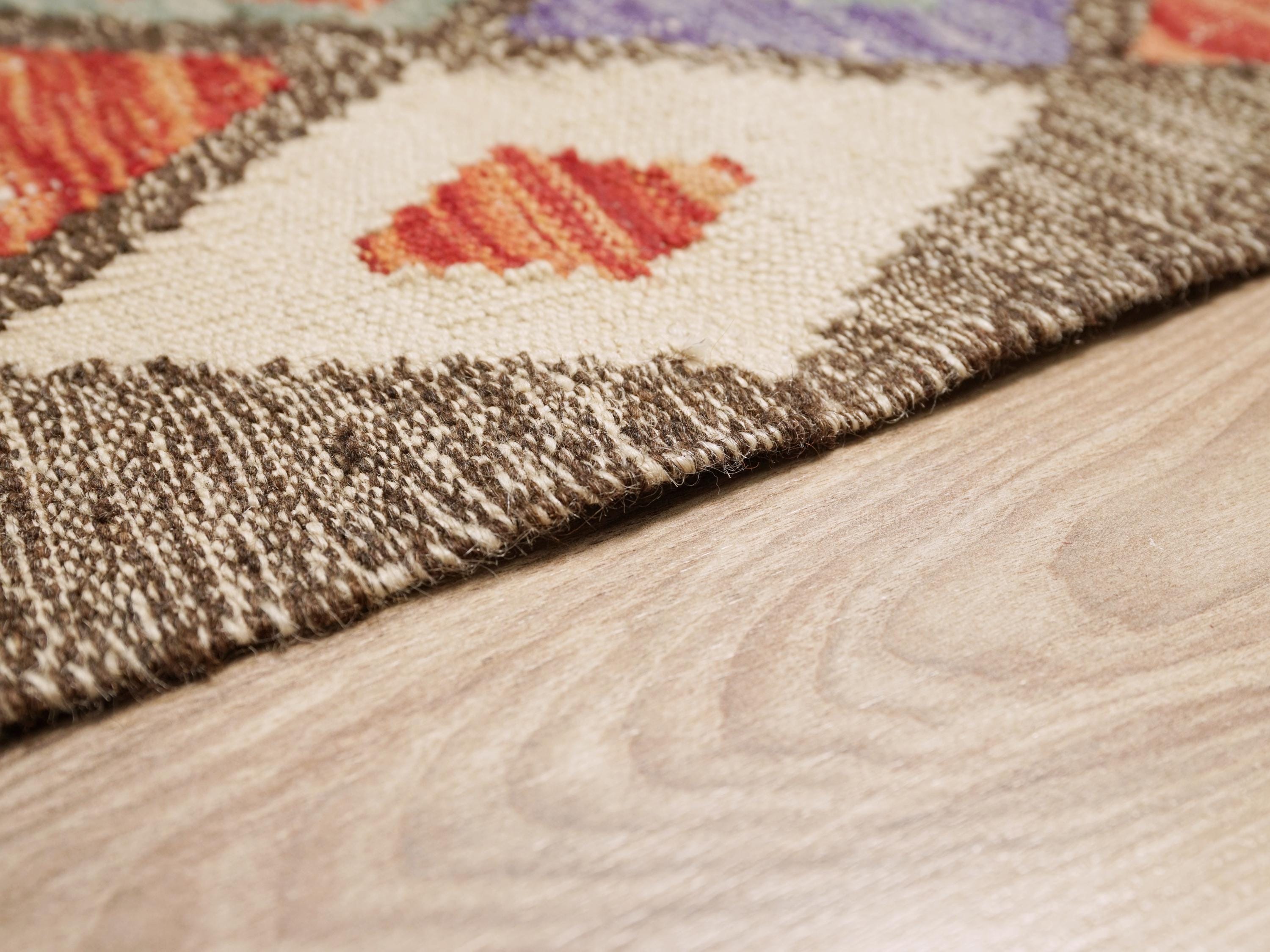 5x6 Ft Colorful Kilim Rug - Traditional Afghan Flat Weave