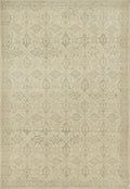 3x5 Ft White Heriz Rug - Ghazni Wool - Oriental Area Rug